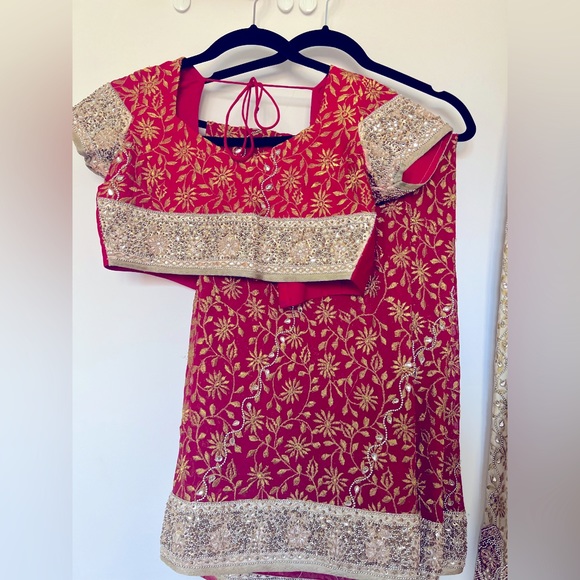 Indian Lehenga. Worn twice. - Picture 3 of 7